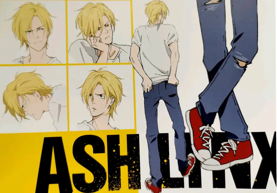 Banana Fish 亚修 林克斯角色设定档案 哔哩哔哩