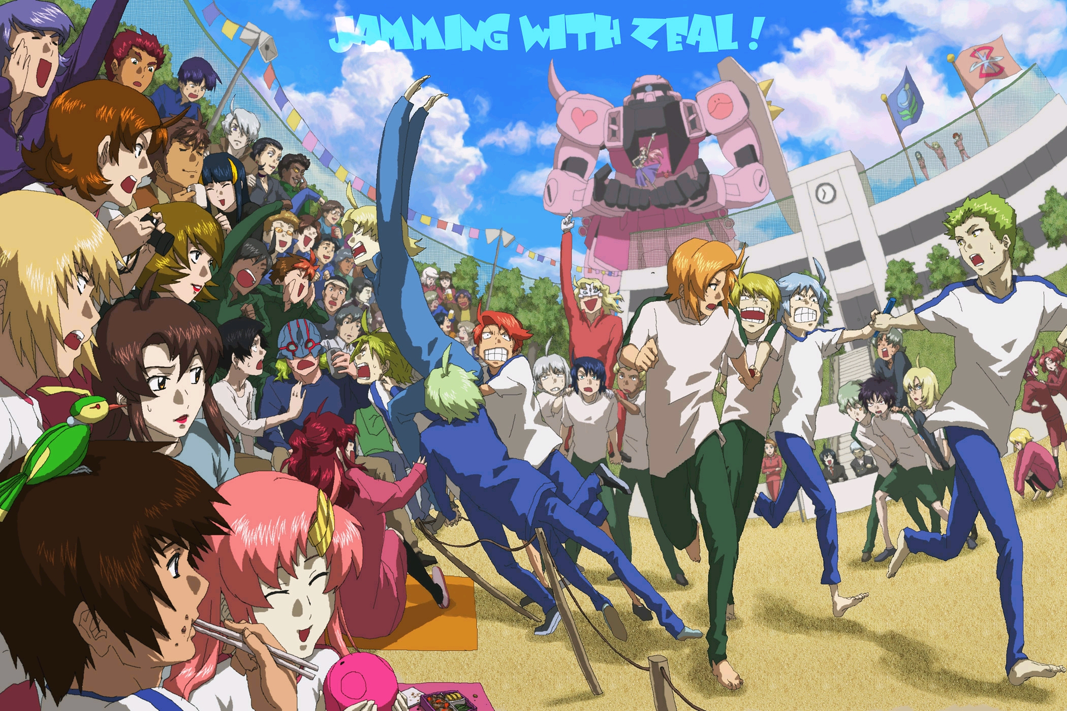 目标当然是冠军运动会插画特辑20201029