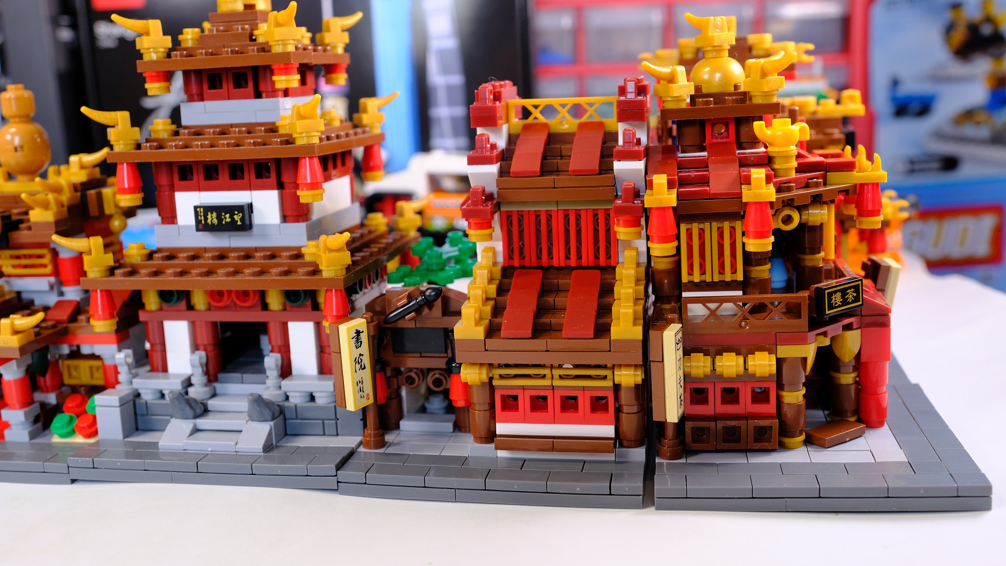 这不是乐高但一样让你爱不释手一起来聊聊星堡积木迷你中华街