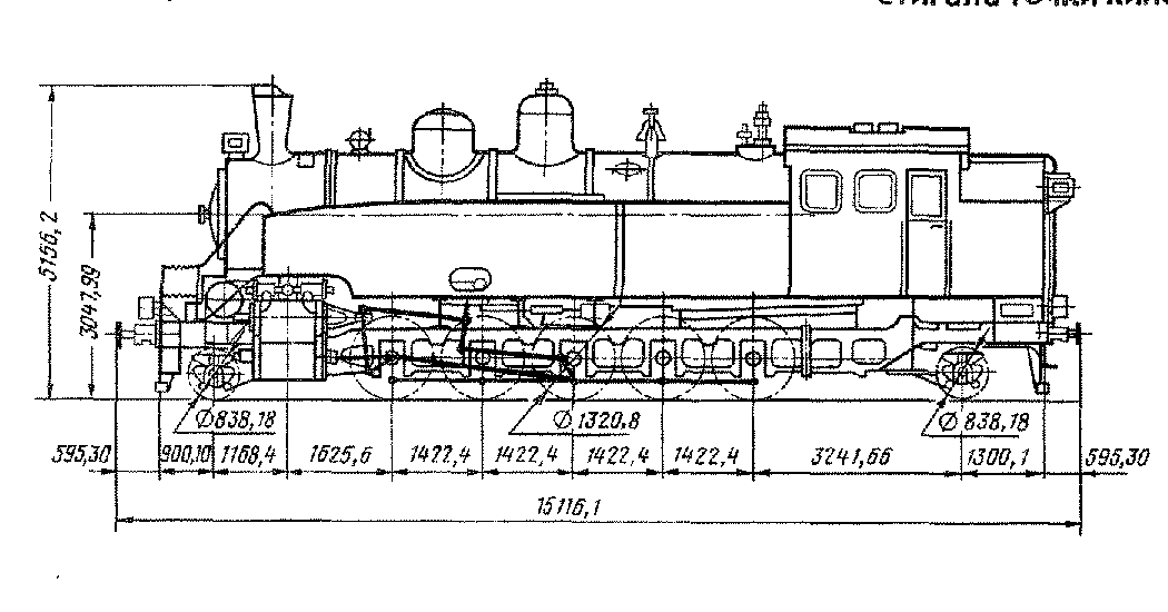 蒸汽机车解剖结构图图片