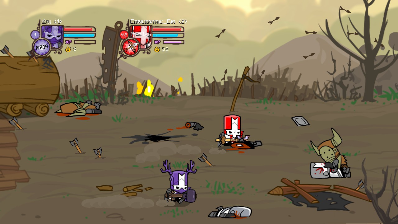 《castle crashers》游戏评测:还记得狂扁小朋友吗?