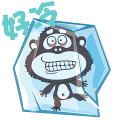 原创微信表情幸运猩第一弹