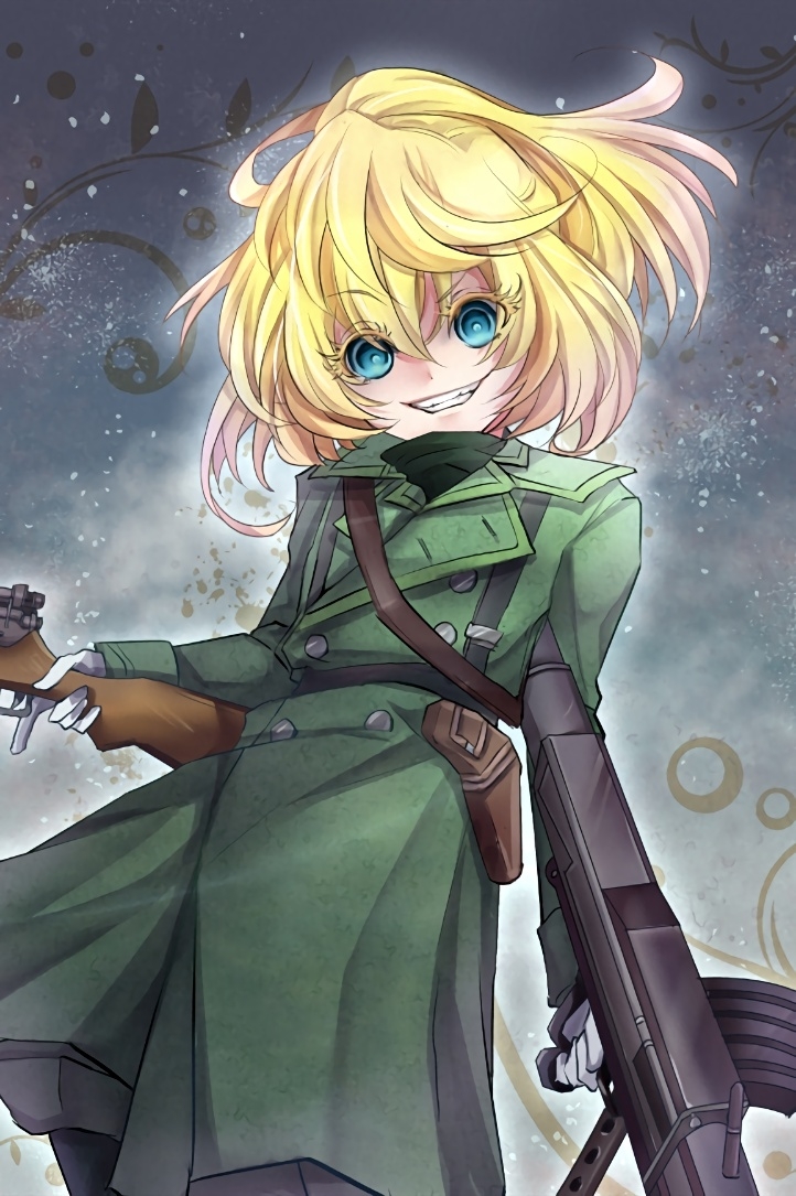 莱茵的恶魔谭雅战记美图,谭雅赛高!小女孩赛