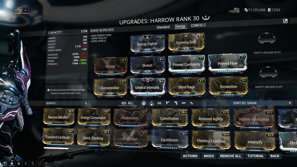 Warframe 由社区制作最佳的 HARROW PRIME 配置 哔哩哔哩