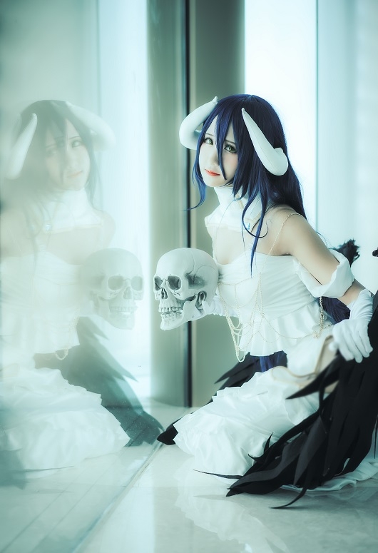 overlord超凶的魅魔之耻雅儿贝德cosplay