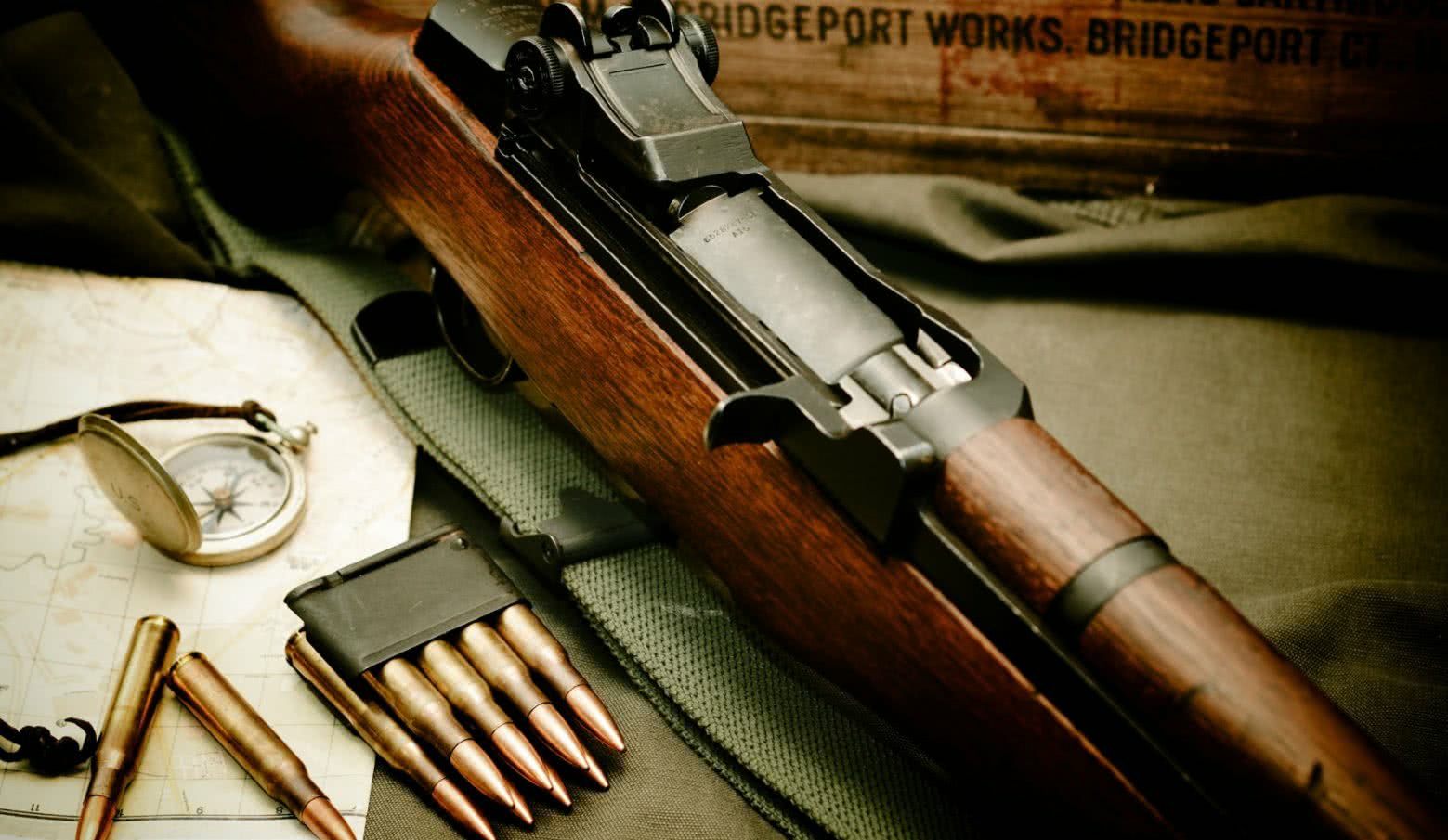 美国二战半自动步枪 M1 加兰德