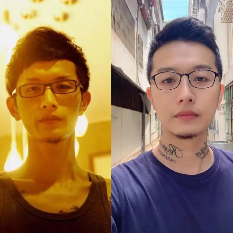 戒菸真的有差 他po前后对比照4年变理想男友帅爆了 哔哩哔哩