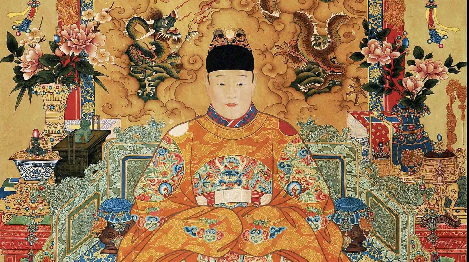 明朝服饰之皇帝的衮龙袍是什么？衮龙袍的那些图案又是象征什么？ - 哔哩哔哩