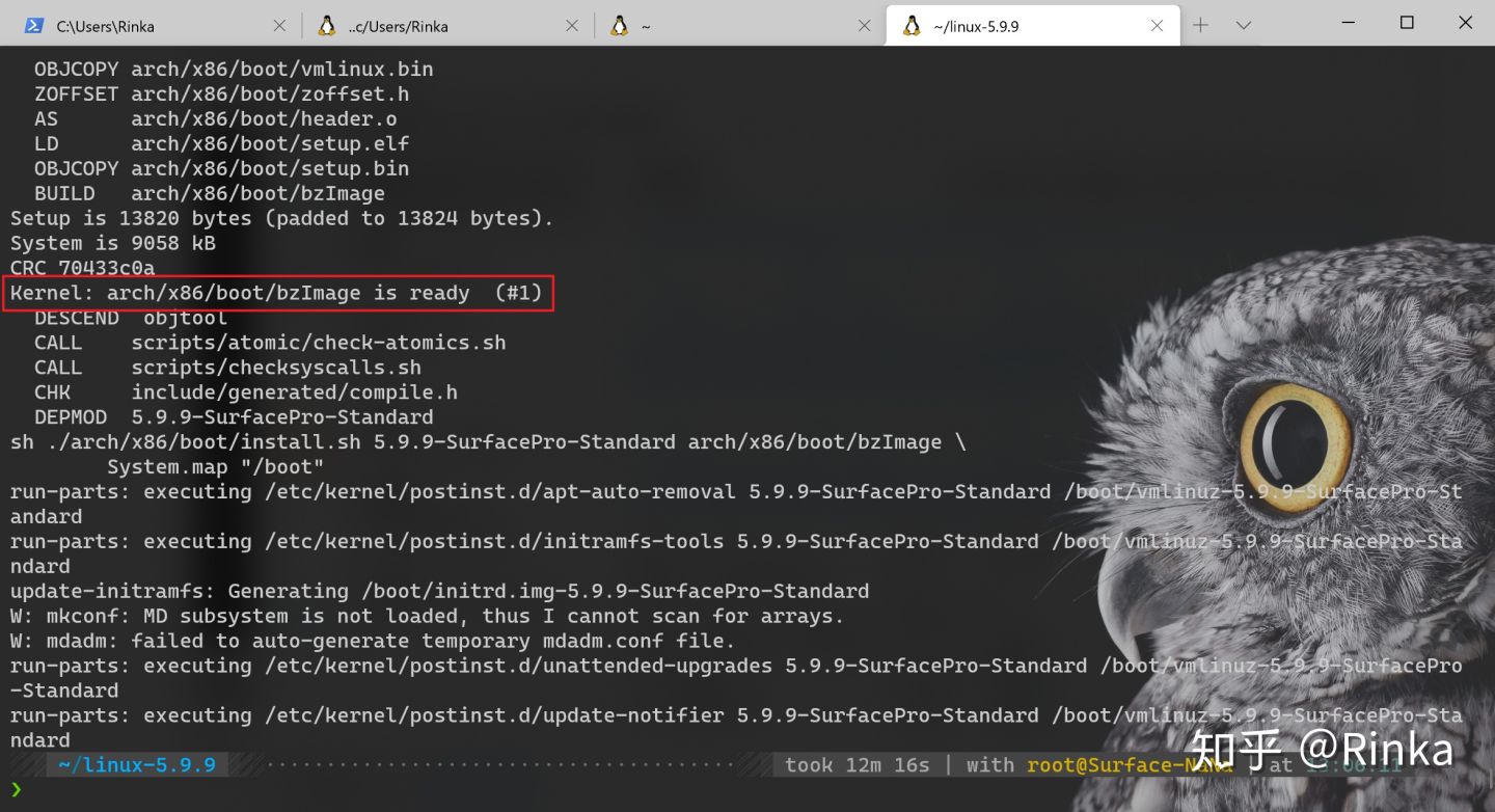 如何让WSL2使用自己编译的内核 哔哩哔哩