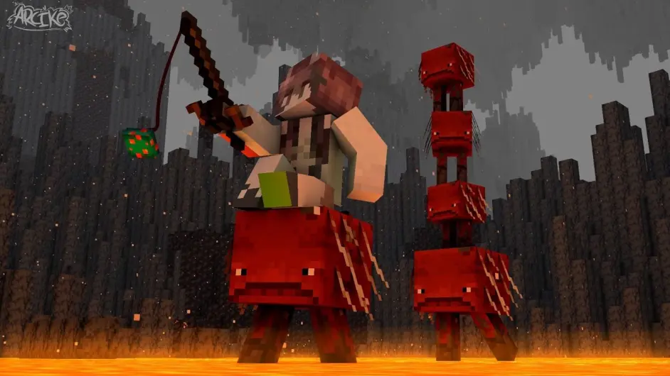 Minecraft 我的世界壁纸第一期 附制作方法 哔哩哔哩