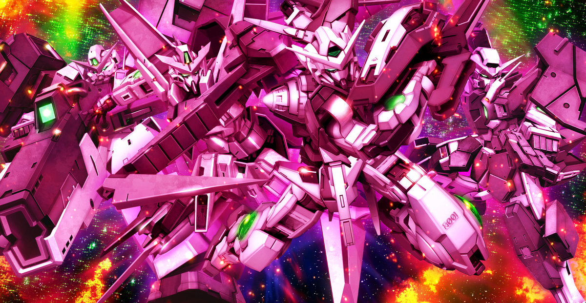 p站大佬画的同人图————高达专题【第二期】