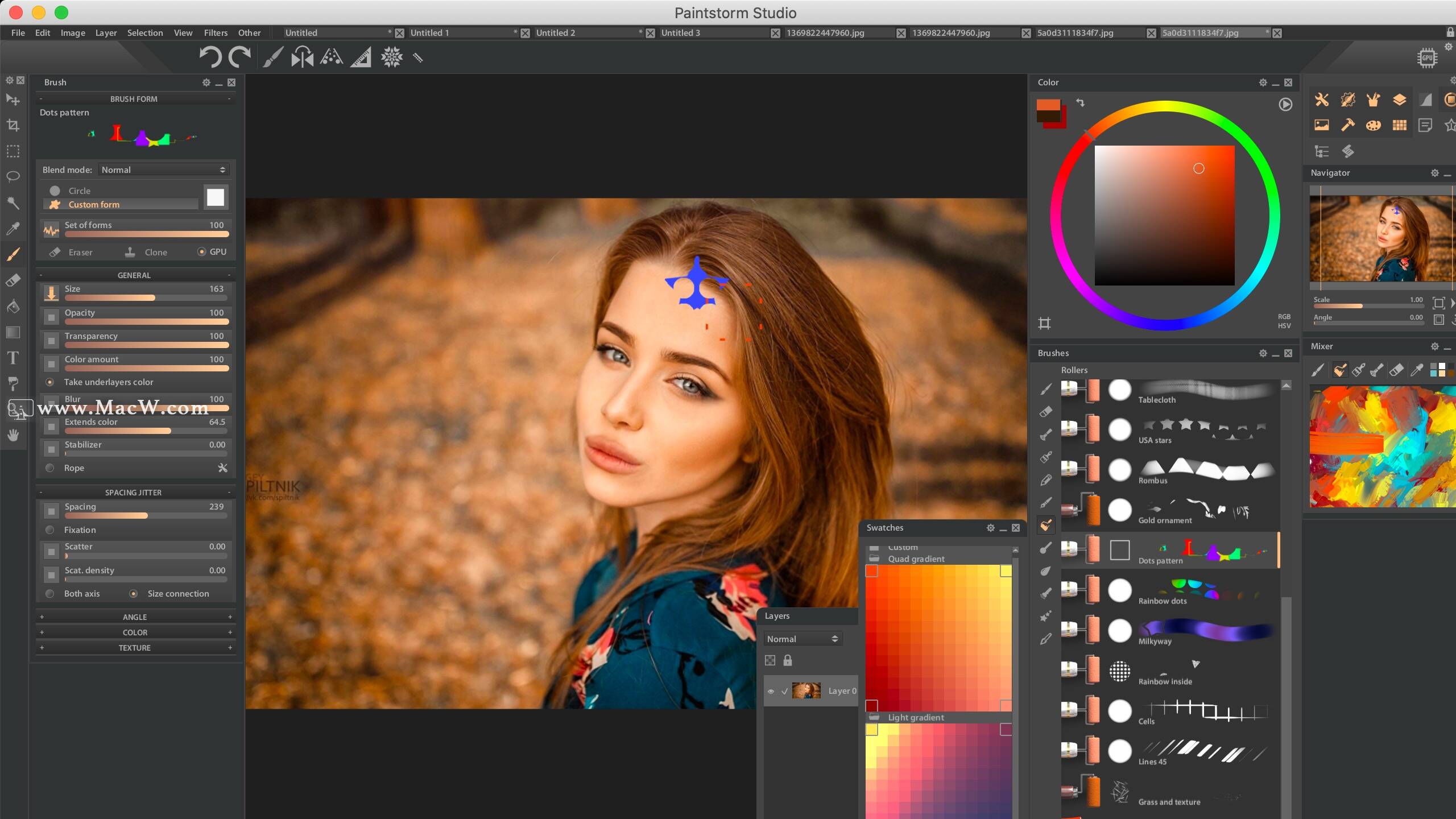 Paintstorm Studio for Mac(好用的数字油画软件) v2.47中文 哔哩哔哩