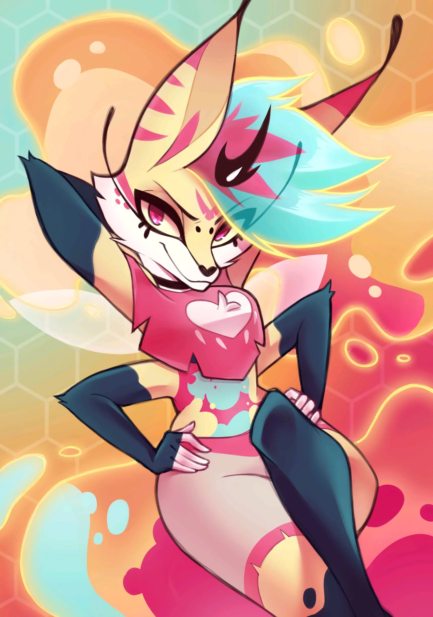 极恶老大女王蜂 同人图 1