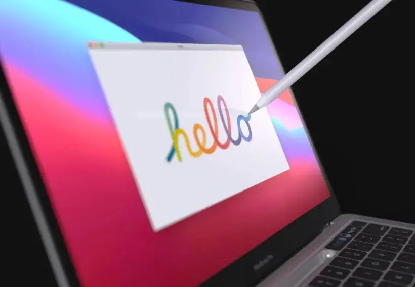 惊喜 新macbook有望支持手写笔了 哔哩哔哩