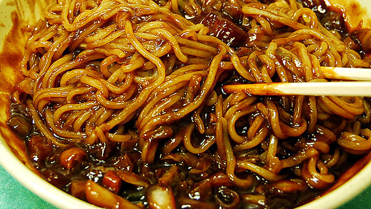 韩剧必推荐的国民外卖美食,韩式炸酱面(家庭版)让人垂涎欲滴