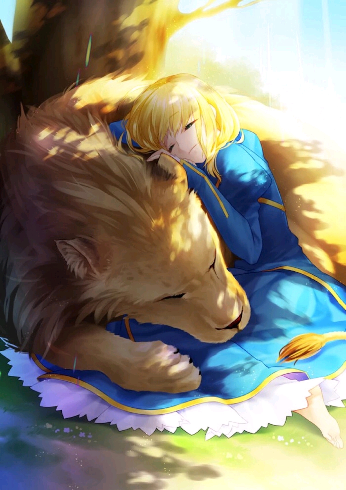 本文禁止转载或摘编 动漫 壁纸 美图 唯美 fate saber 阿斯托利亚