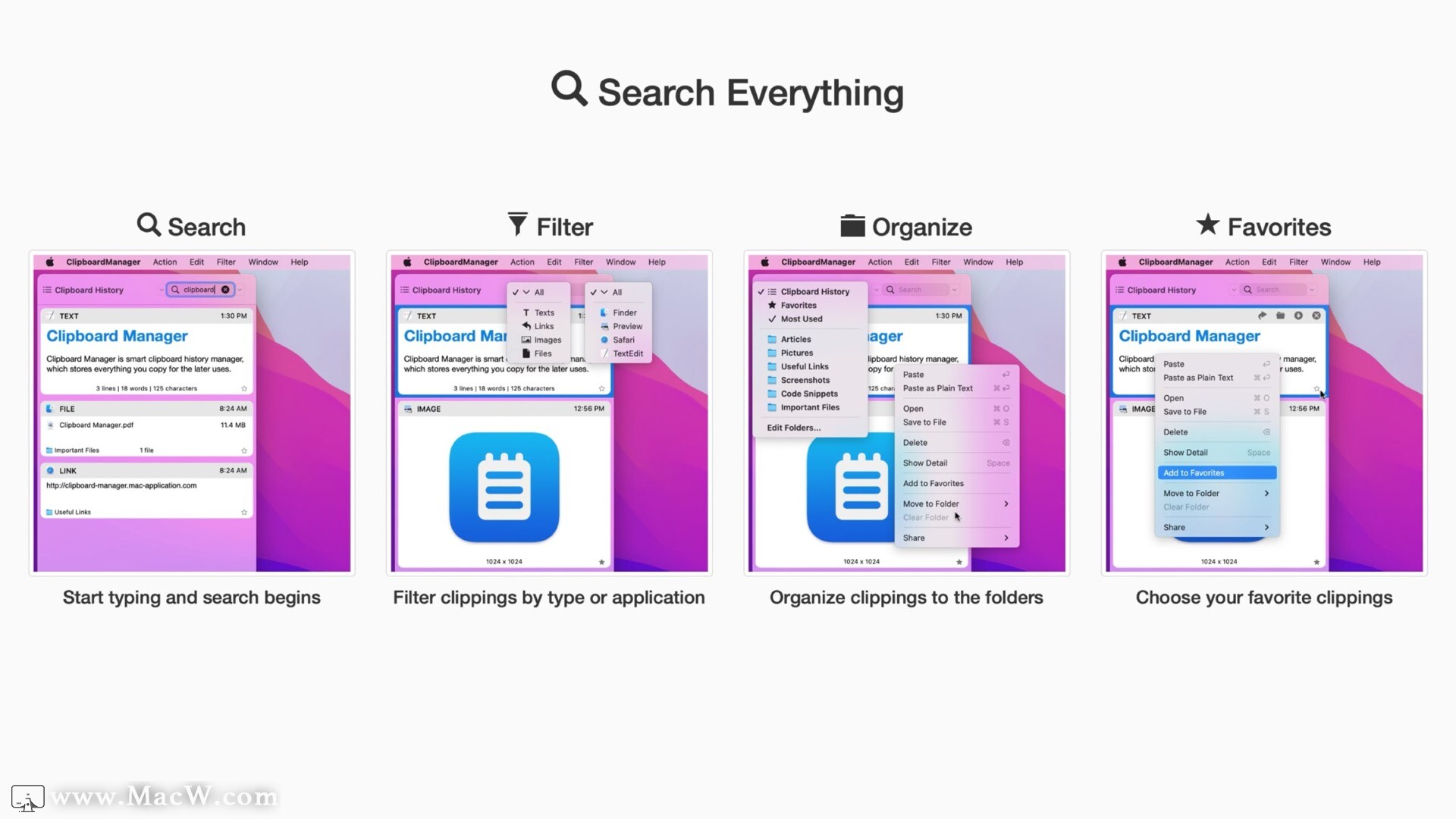 Clipboard Manager简单好用的剪贴板管理工具 哔哩哔哩