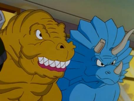 美国科幻动画星际恐龙铁甲龙阴差阳错的加入食草龙