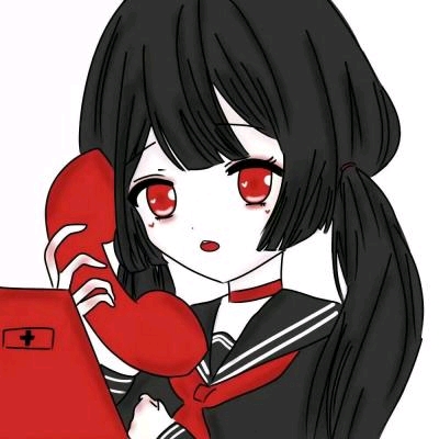 【暗红系动漫头像】