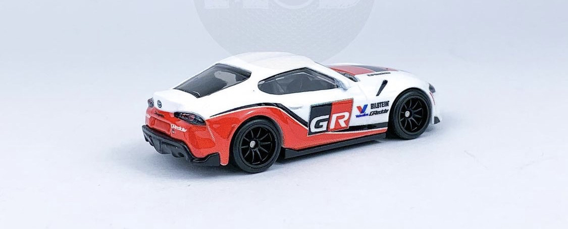198风火轮hotwheels丰田grsupra纳斯卡赛车涂装