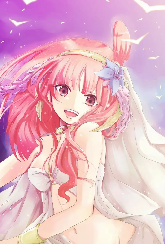 p站美图插画《魔笛magi》摩尔迦娜动漫头像壁纸