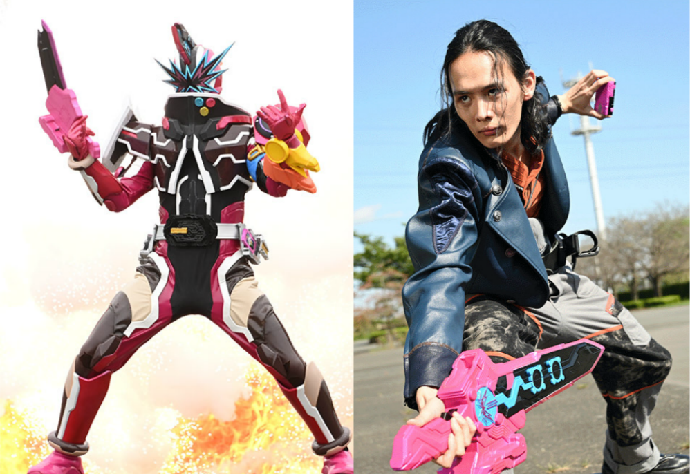 假面骑士圣刃第9话先行王剑又砍圣刃维修工大变身slash登场