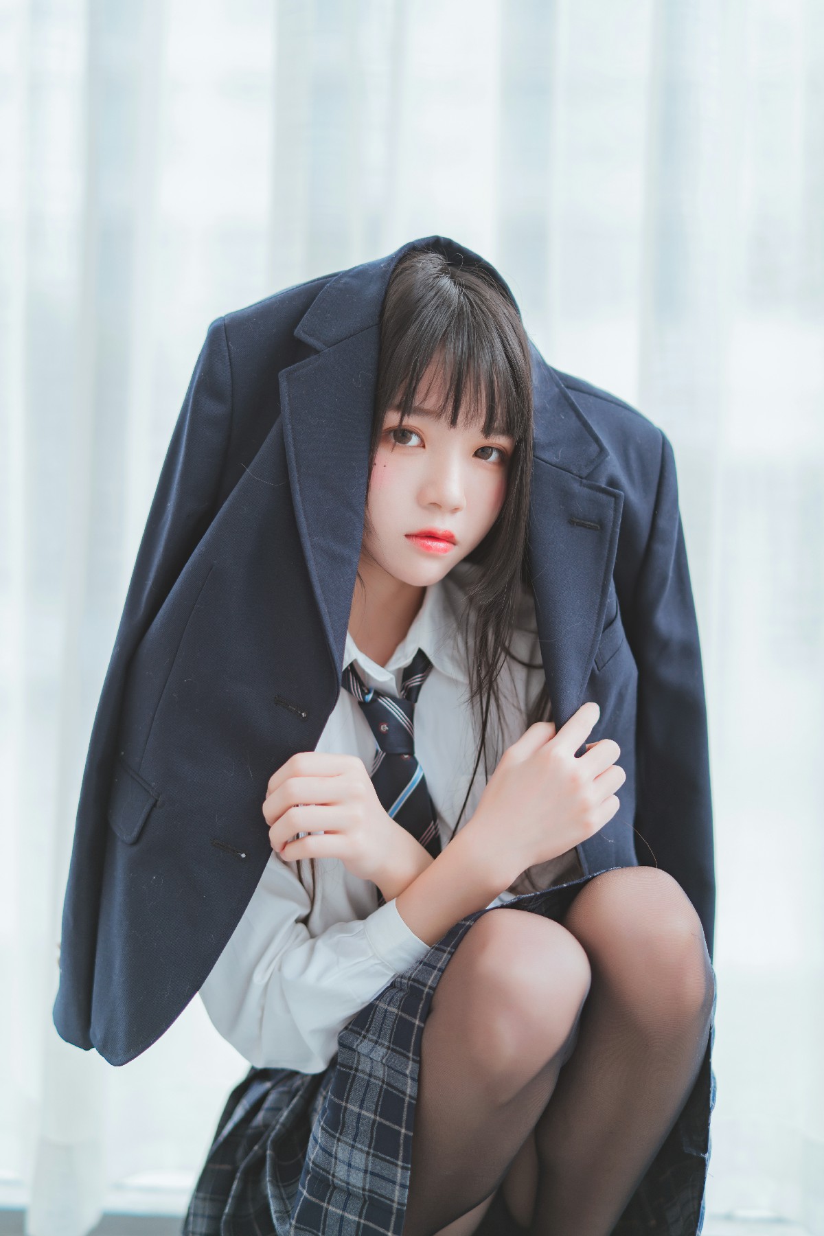 双马尾可爱jk妹妹是你女朋友的样子嘛