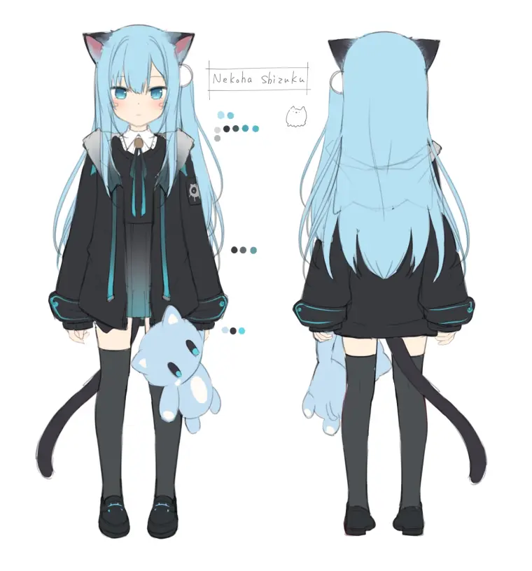 甘城なつき Nachoneko 猫羽 雫 抱き枕カバー 【正規品】