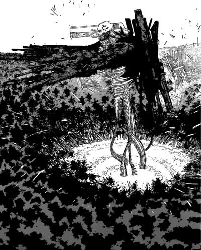 《电锯人》中，枪之恶魔与支配恶魔的隐喻 - 哔哩哔哩