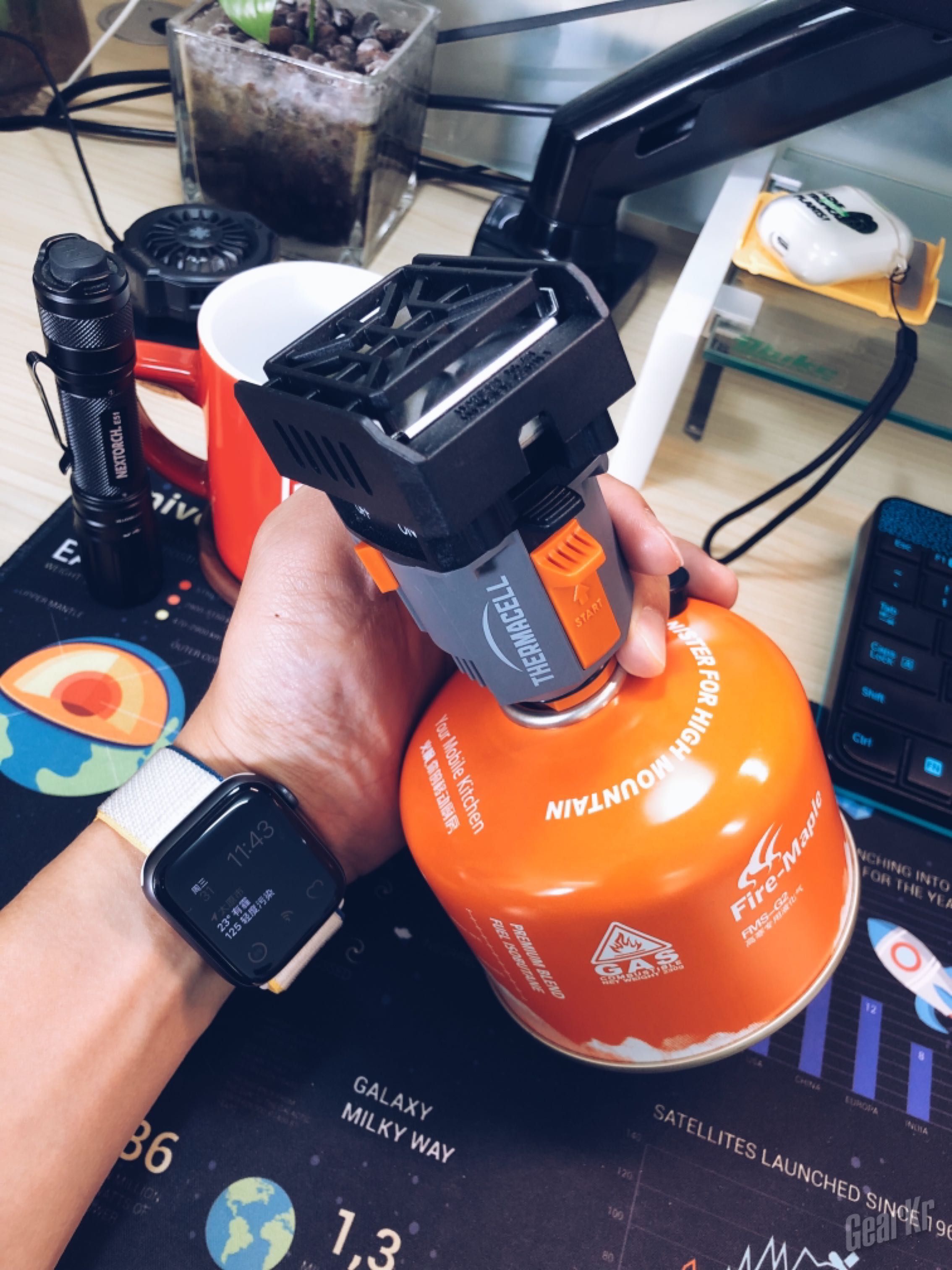 户外驱蚊大作战 NITECORE EMR10 & THERMACELL Backpacker 哔哩哔哩