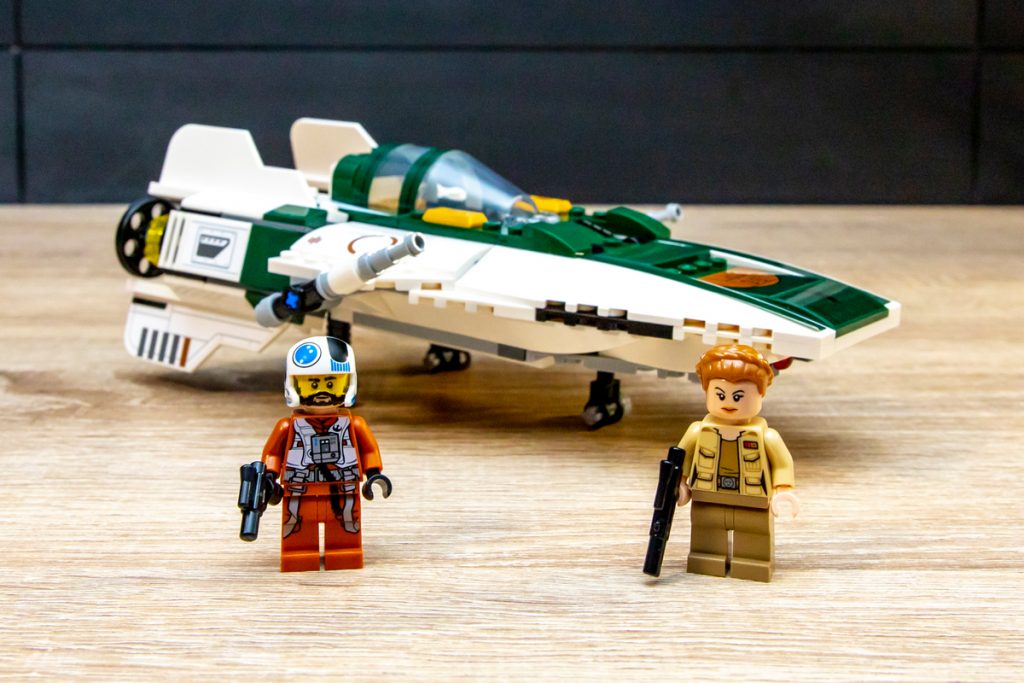 修修补补炒冷饭:乐高星球大战系列75248 反抗军a翼星际战机