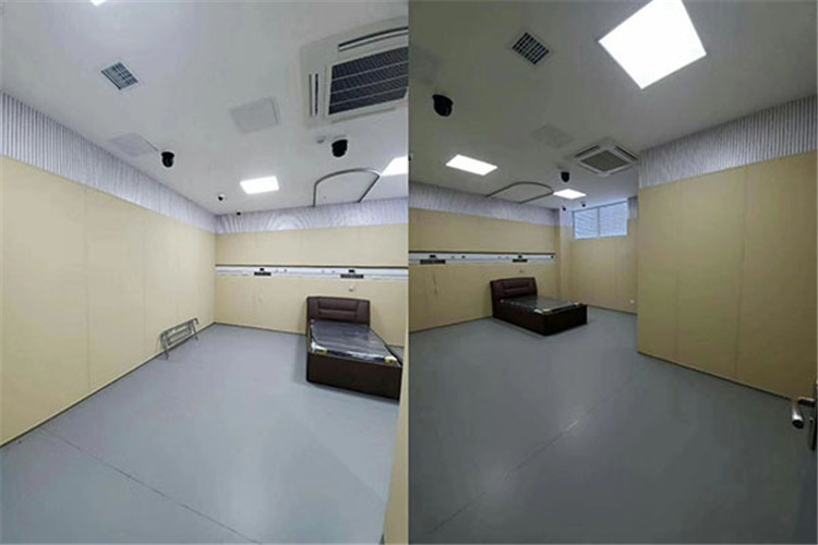 医院隔离房间防撞软包案例