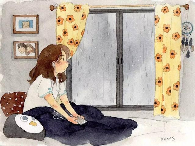 520当天,泰国插画师kanis笔下的爱情,简直甜蜜暴击