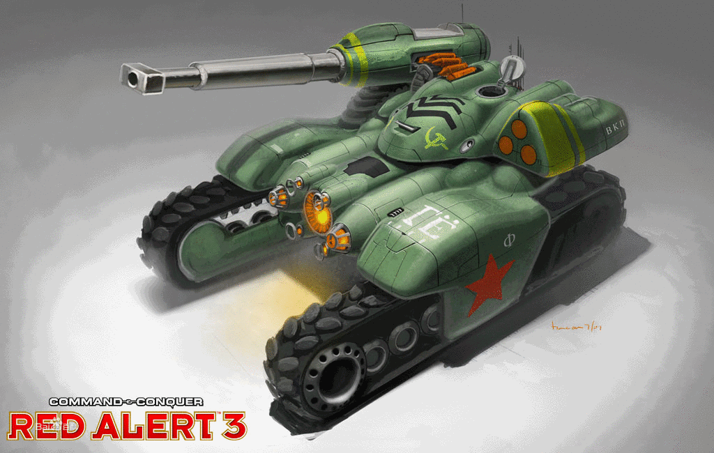 红色警戒3苏军单位详细信息搬运 - 哔哩哔哩