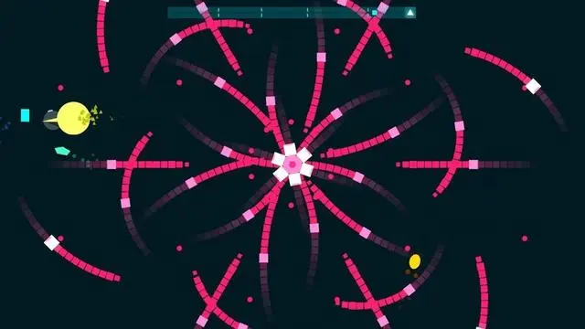 这是steam上有讲究的音乐弹幕游戏手残玩不过四人联机就简单多了 哔哩哔哩