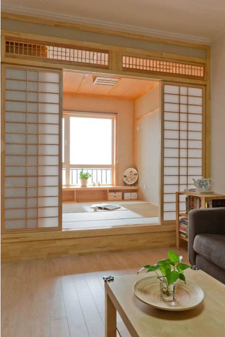 客厅装修,日式风格3要素