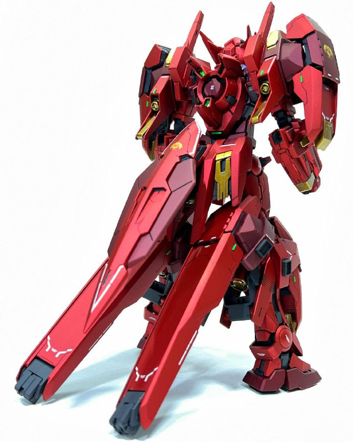 搭载XN大剑装备，正义女神F·雪崩高达模型 哔哩哔哩