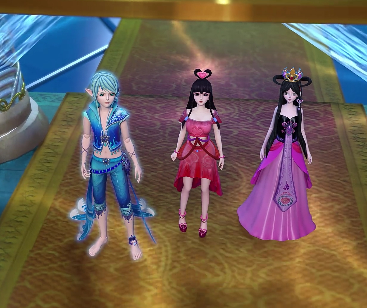 叶罗丽人类危机时刻王默来到仙境只顾美丽罗丽的反应亮了