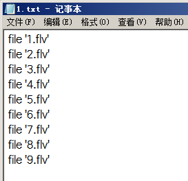 如何高端合并视频(FFmpeg教程)