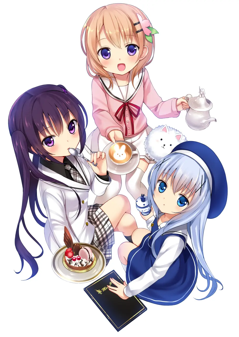 点兔高清壁纸集 8 散发理世千夜酱 哔哩哔哩