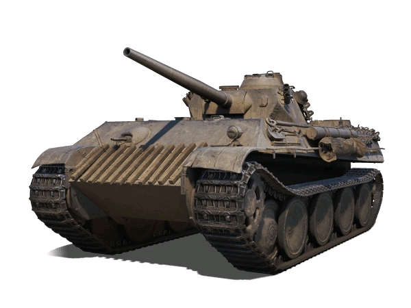 坦克世界超测服:d系7级lt"黑豹侦查车"