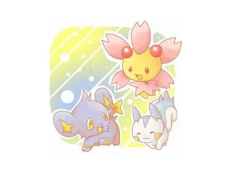 精灵宝可梦 图鉴421 晴天下就会改变形态的精灵 樱花儿 哔哩哔哩