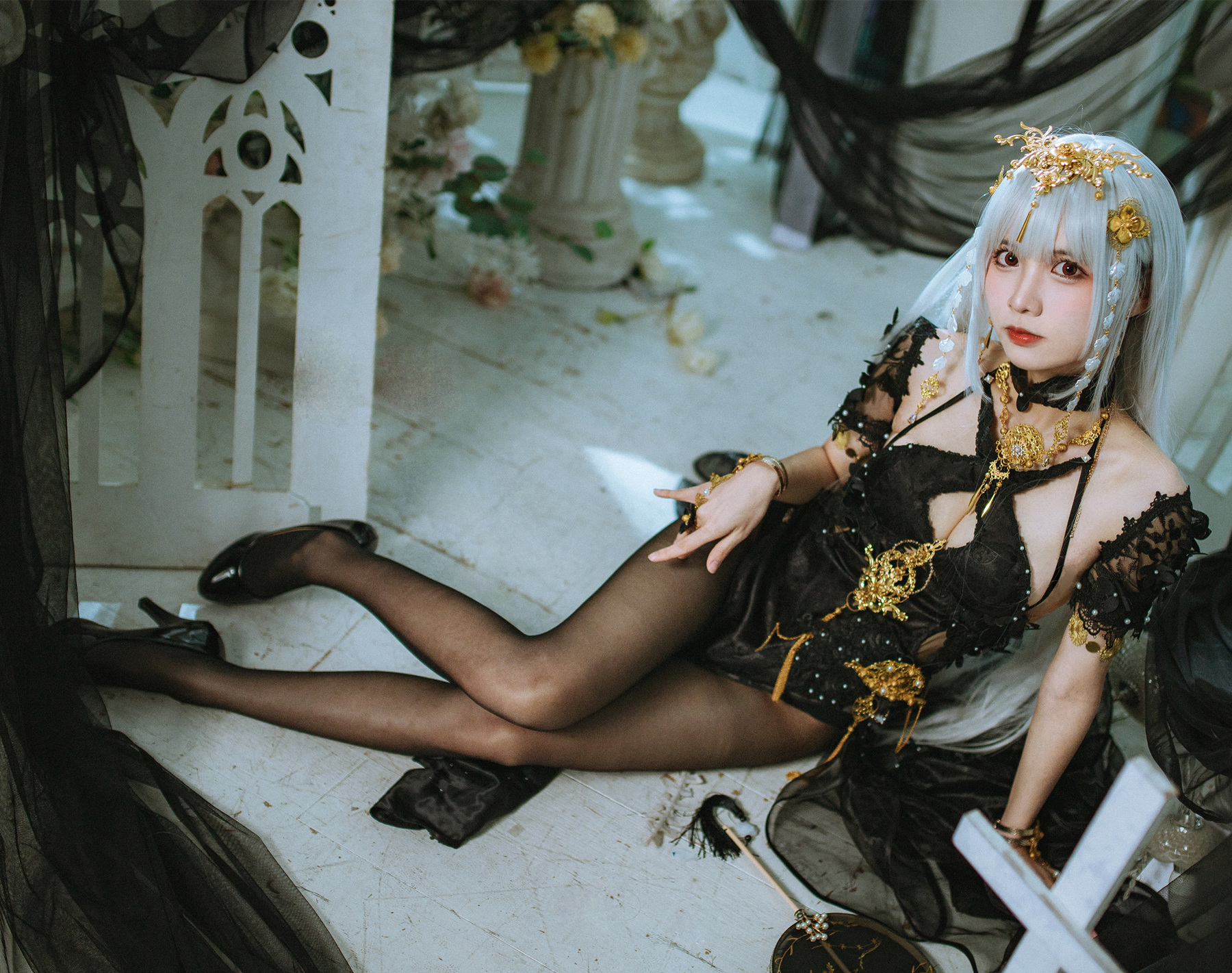 挽希碧蓝航线埃姆登cosplay7