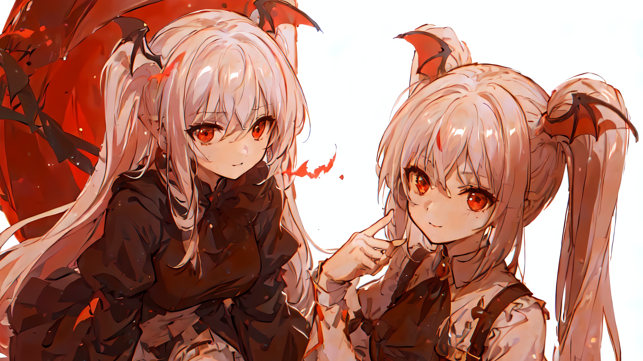 【AI绘图】【血姬与骑士】白姬×莉莉娅丝 母女双人图 - 哔哩哔哩