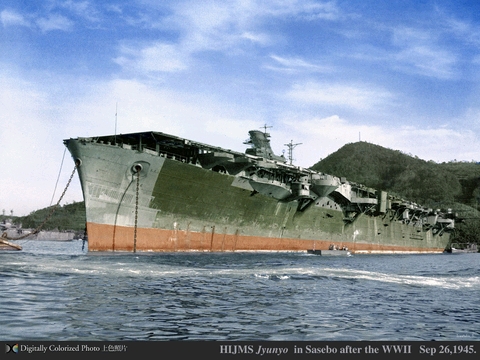 旧日本海军大型战舰介绍飞鹰级