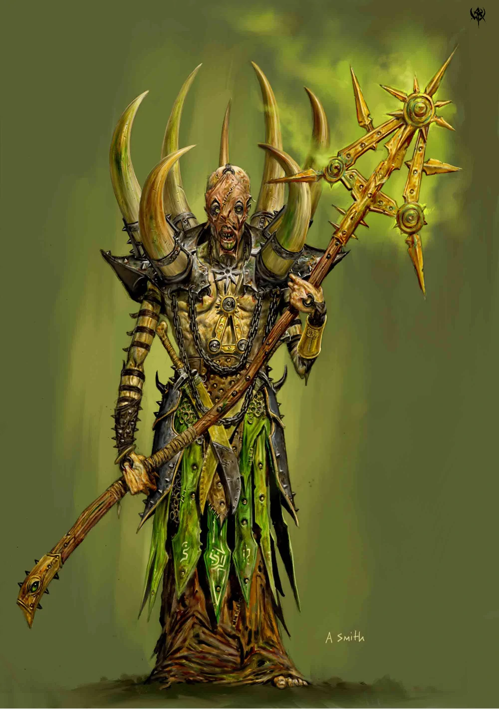 中古战锤wiki翻译——纳垢魔法