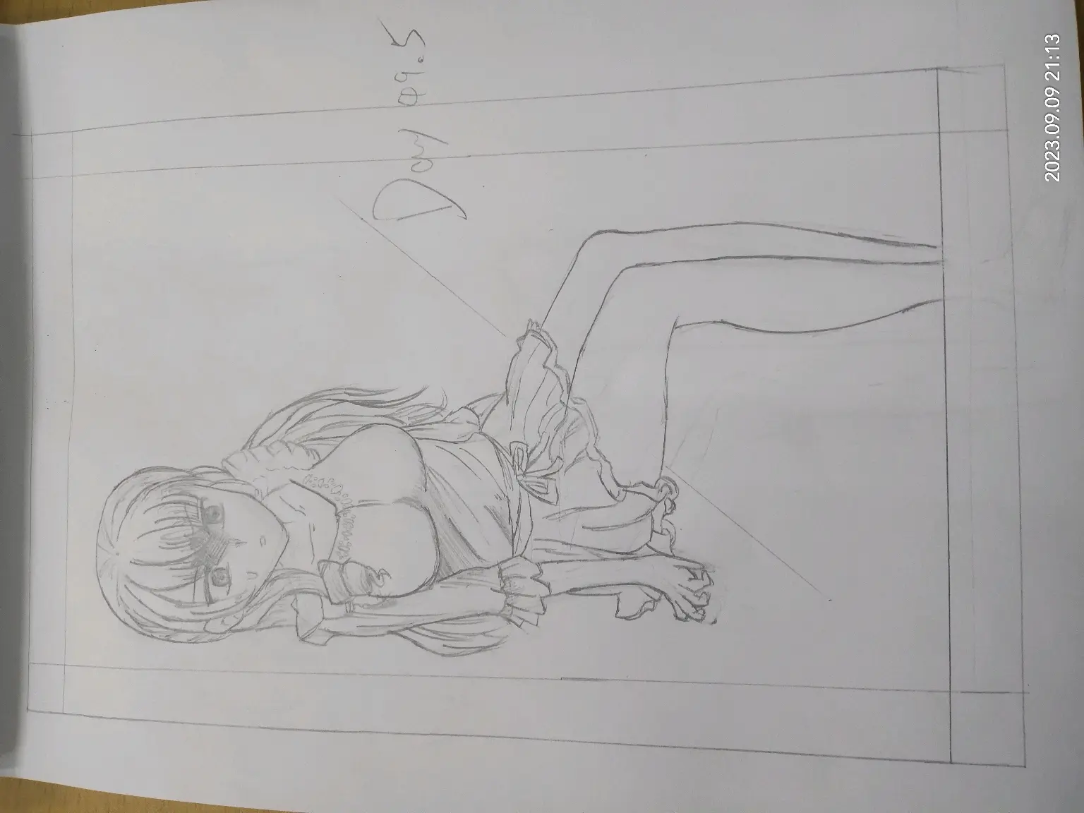 从零开始学习画本子day49