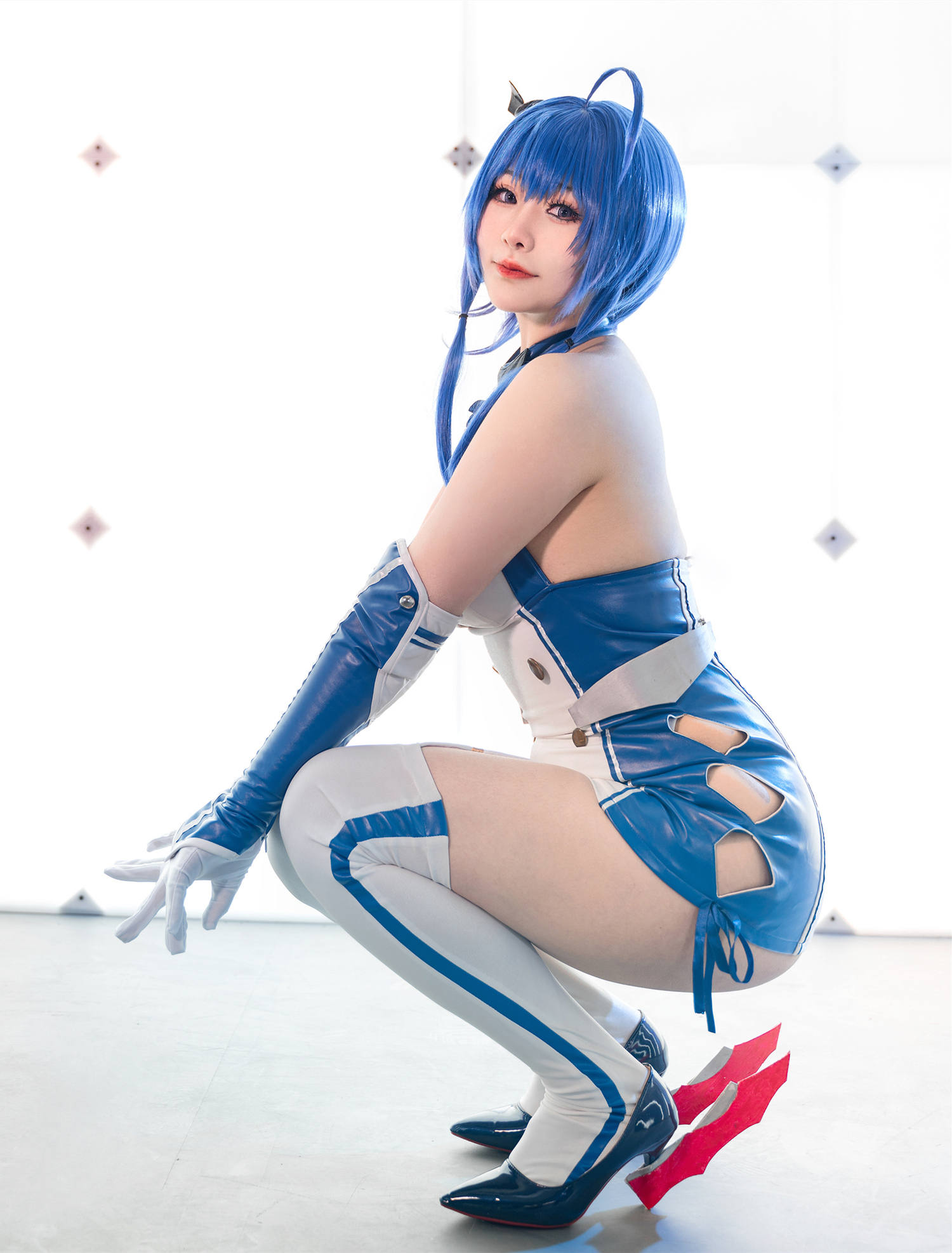 三刀刀miido碧蓝航线圣路易斯原皮cosplay6