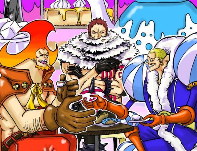 海贼王930话官方情报:四皇大妈到达和之国,三灾king是无齿翼龙