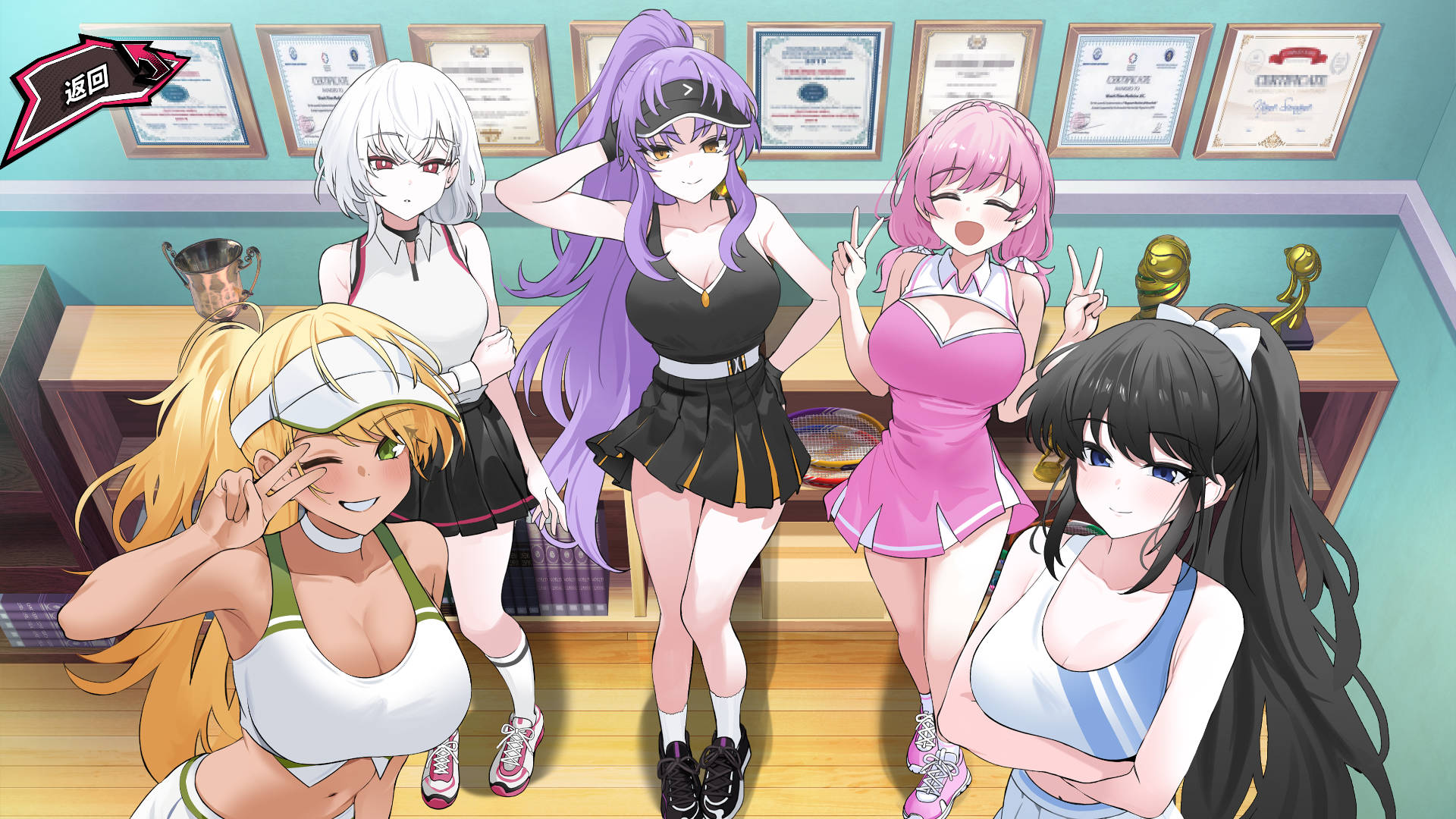 【游戏】电脑【互动SLG/中文/动态/全CV】网球天使EX 1.0 官方中文步兵正式版+存档【新作/3G】【877】